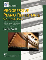 Progressive Piano Repertoire, Vol. 2 piano sheet music cover